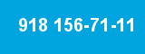918 156-71-11